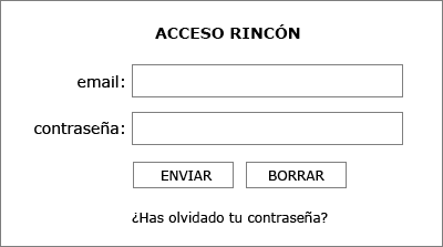 acceso rincón
